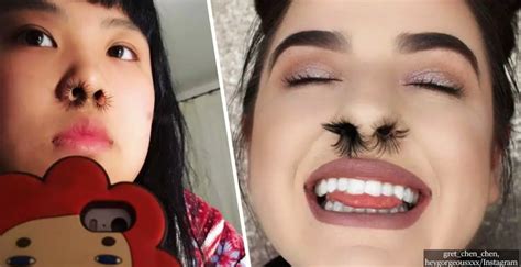 nose hair extensions|Nostril Hair Extensions Are A Thing & The Internet。